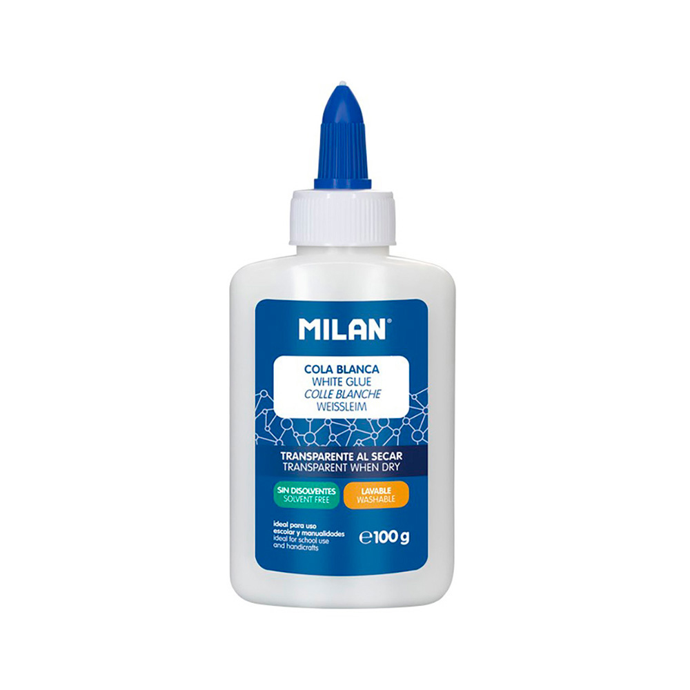 Garrafa cola branca 100g milan
