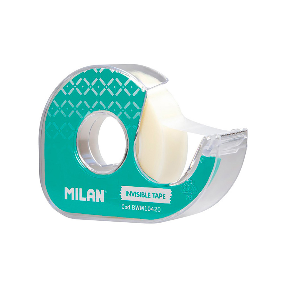 Fita adesiva invisível blister 19mm x 33m milan