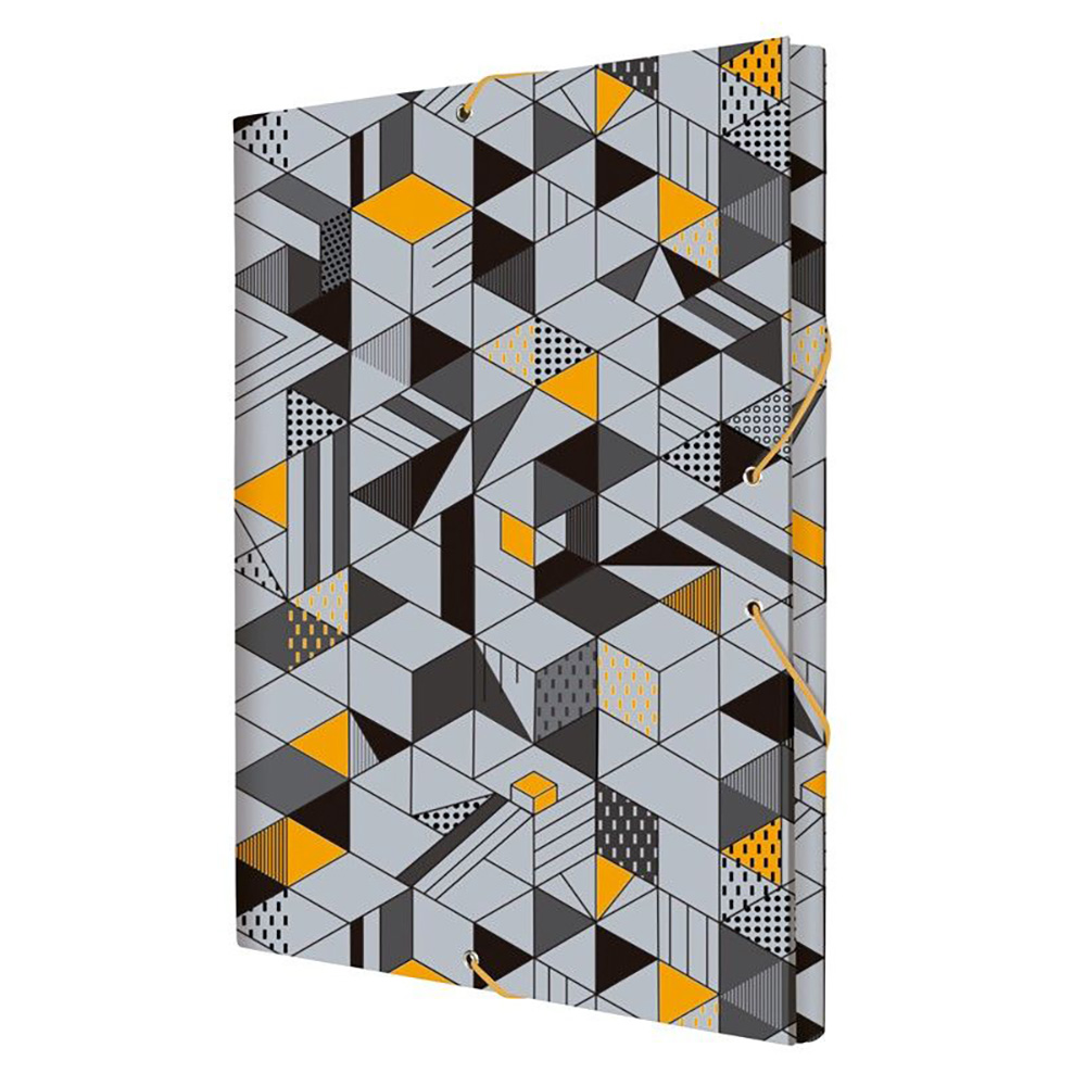 Pasta de arquivo capa dura cube para: a4 33 5x26cm milan