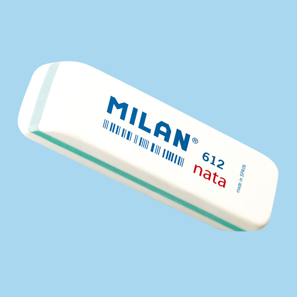 Blister 2 borrachas nata 612 milan