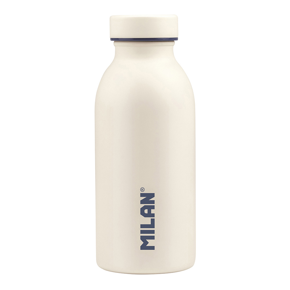 Garrafa isotermica de aço inoxidavel 304 354ml branca