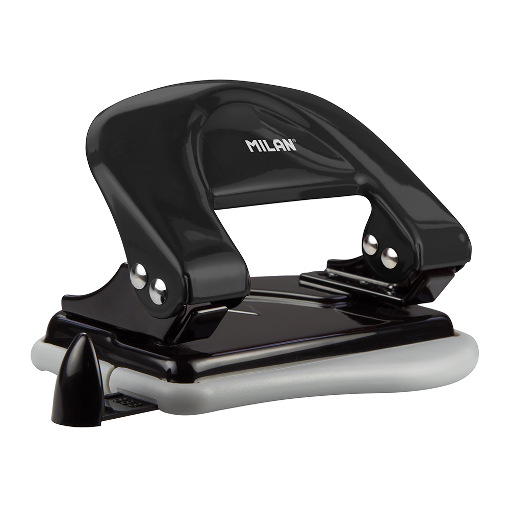 Furador metálico com guia preto milan