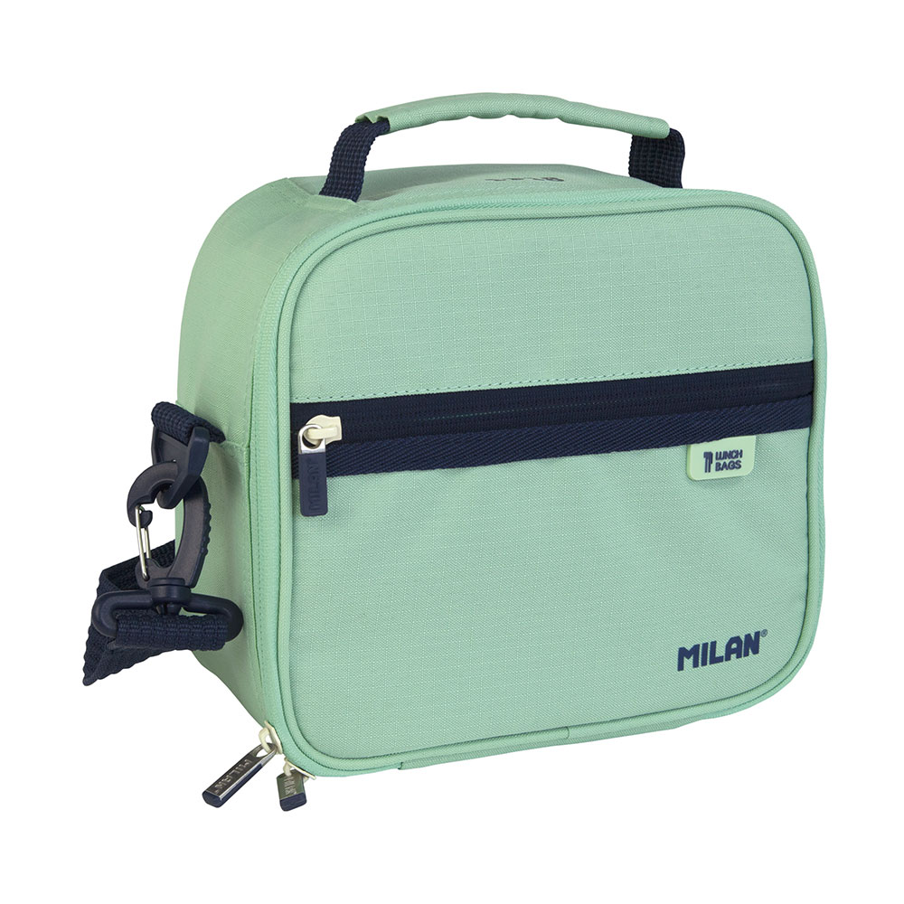 Saco térmico para alimentos com 3 recipientes (3 5l) serie 1918  verde milan