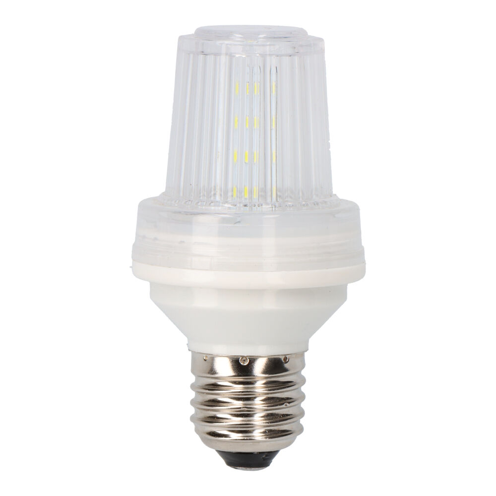 Lâmpada de flash e27 1w cor transparente edm