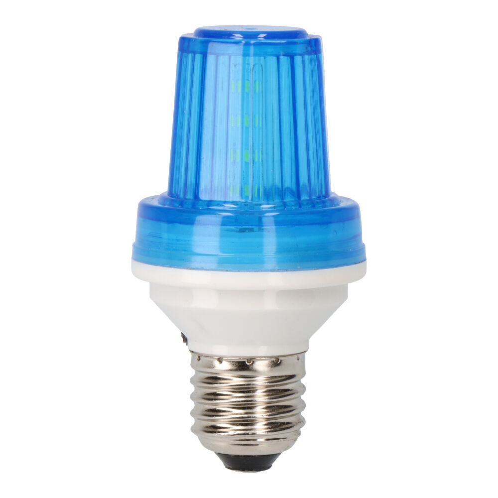 Lâmpada de flash e27 1w cor azul edm