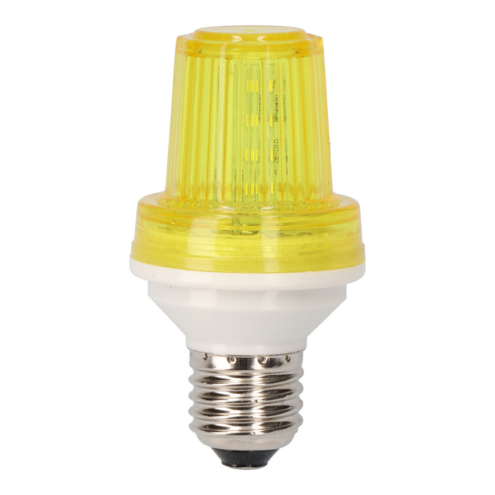 Lâmpada de flash e27 1w cor amarelo edm