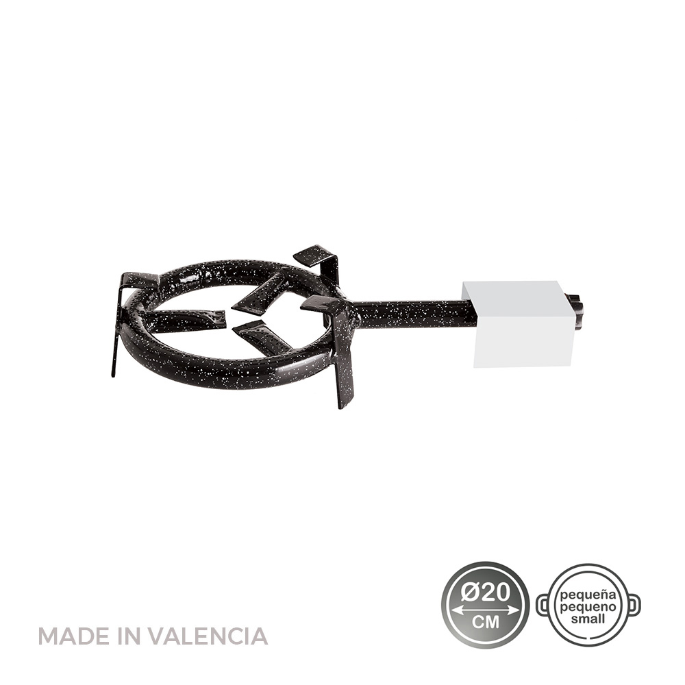 Fogareiro de gas butano/propano ø20cm 1 fogo. vaello