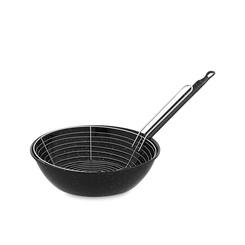 Frigideira/fritadeira com cesta ø24cm. vaello