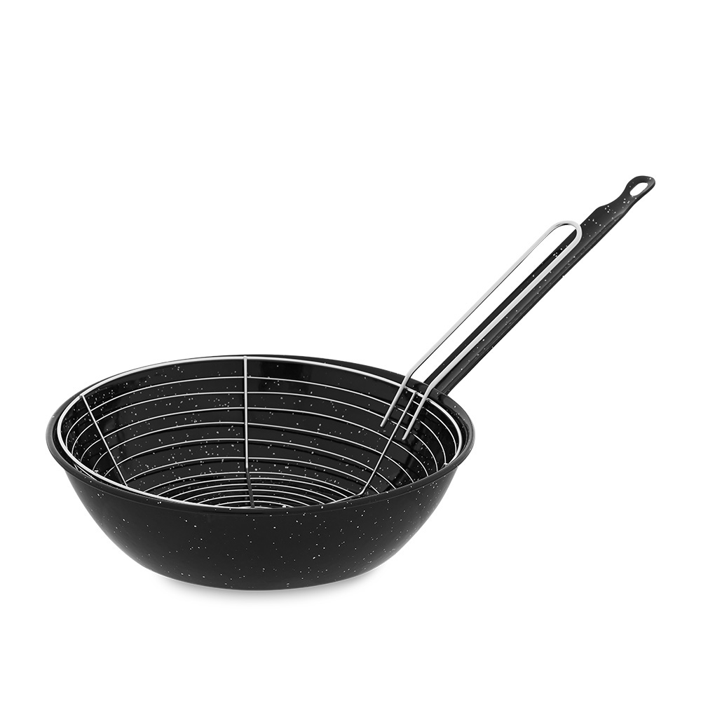 Frigideira/fritadeira com cesta ø28cm. vaello