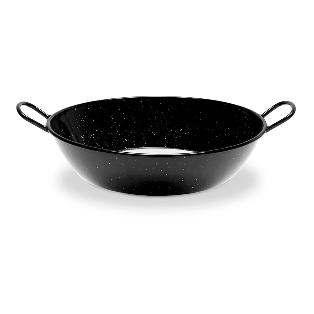 Frigideira honda esmaltada com asas para indução-vitrocerâmica ø28cm. vaello
