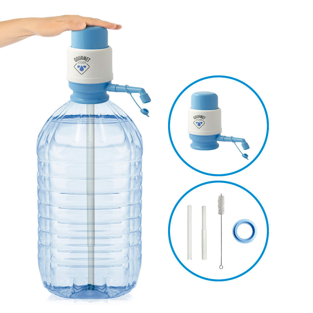 Dispensador de água manual para garrafões de 5 e 8 litros edm
