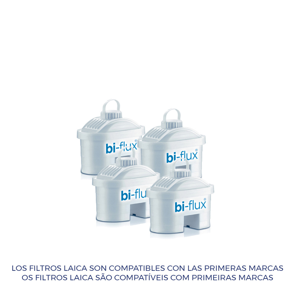 S.of. s.of. kit 3+1 filtros laica biflux f4m2b28t150 f4s/it