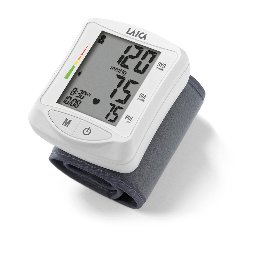 Medidor de tensão digital pulso laica bm1006 branco