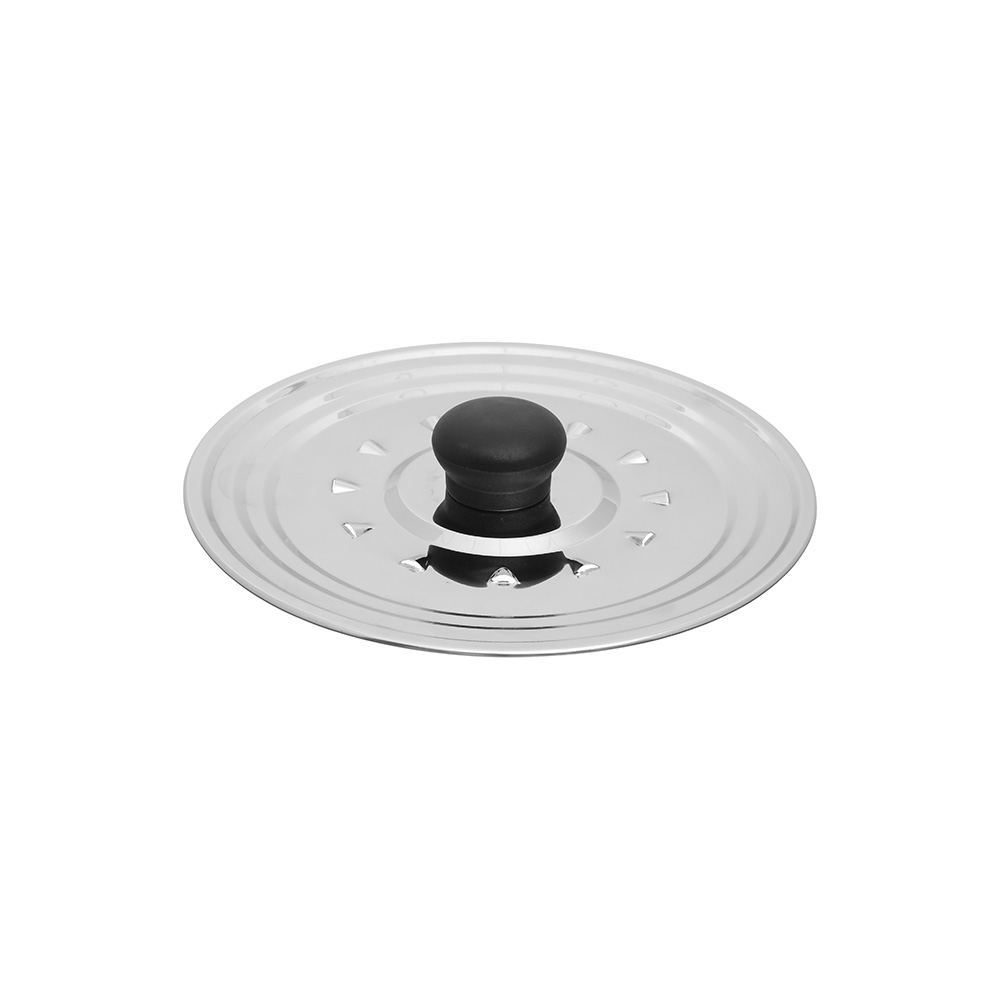 Tampa sem abafar inox para ø16-18-20cm