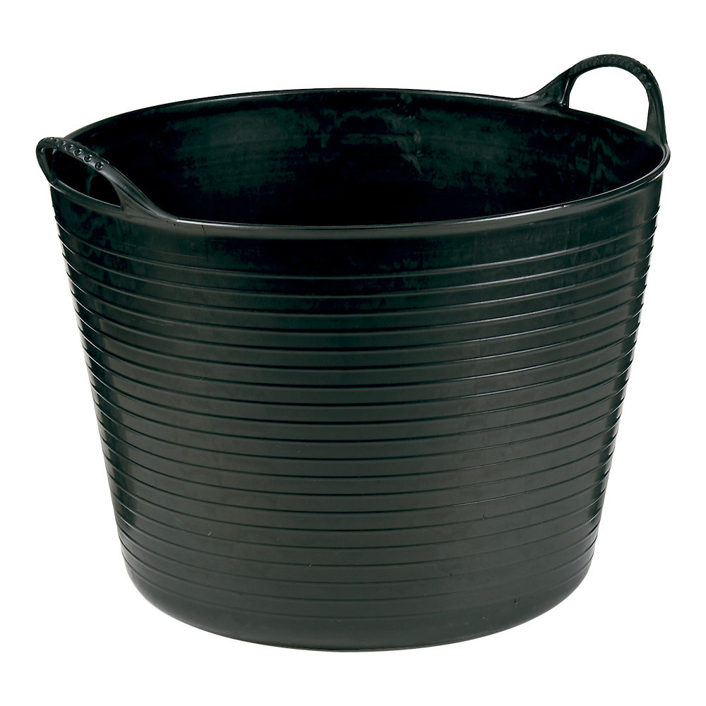 Balde cor preto 38l sp berner