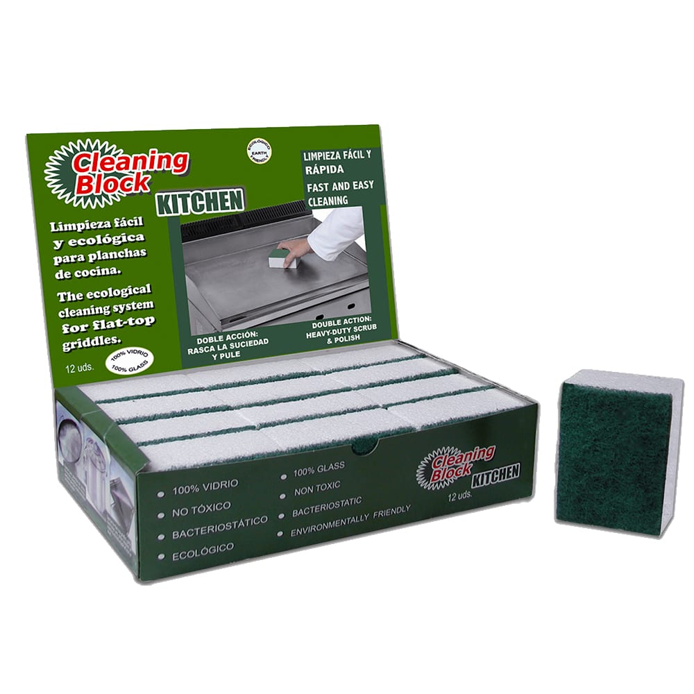 Cleaning block para cocinhas pack de 12 unid.