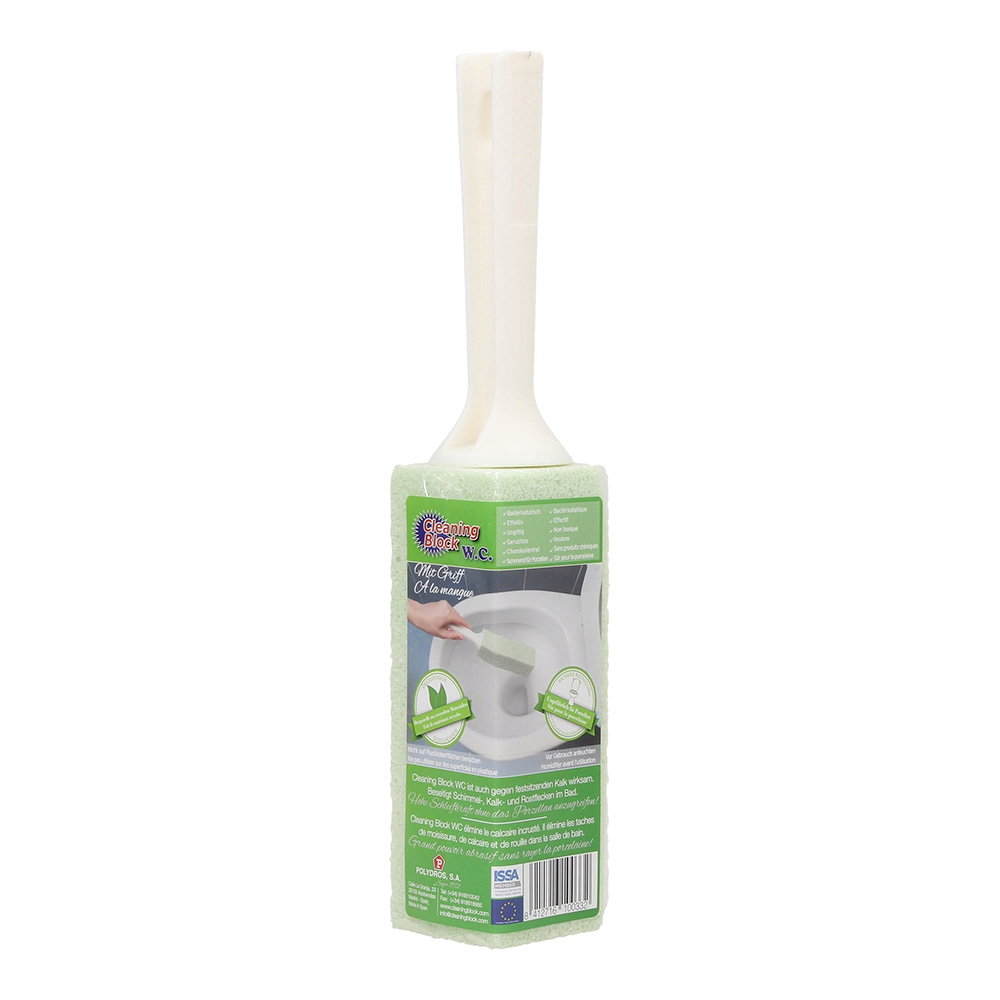 Cleaning block wc verde com cabo
