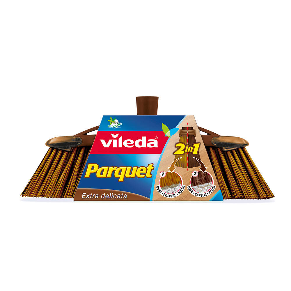 Sobresselente vassoura parquet 2 em 1 133580 vileda