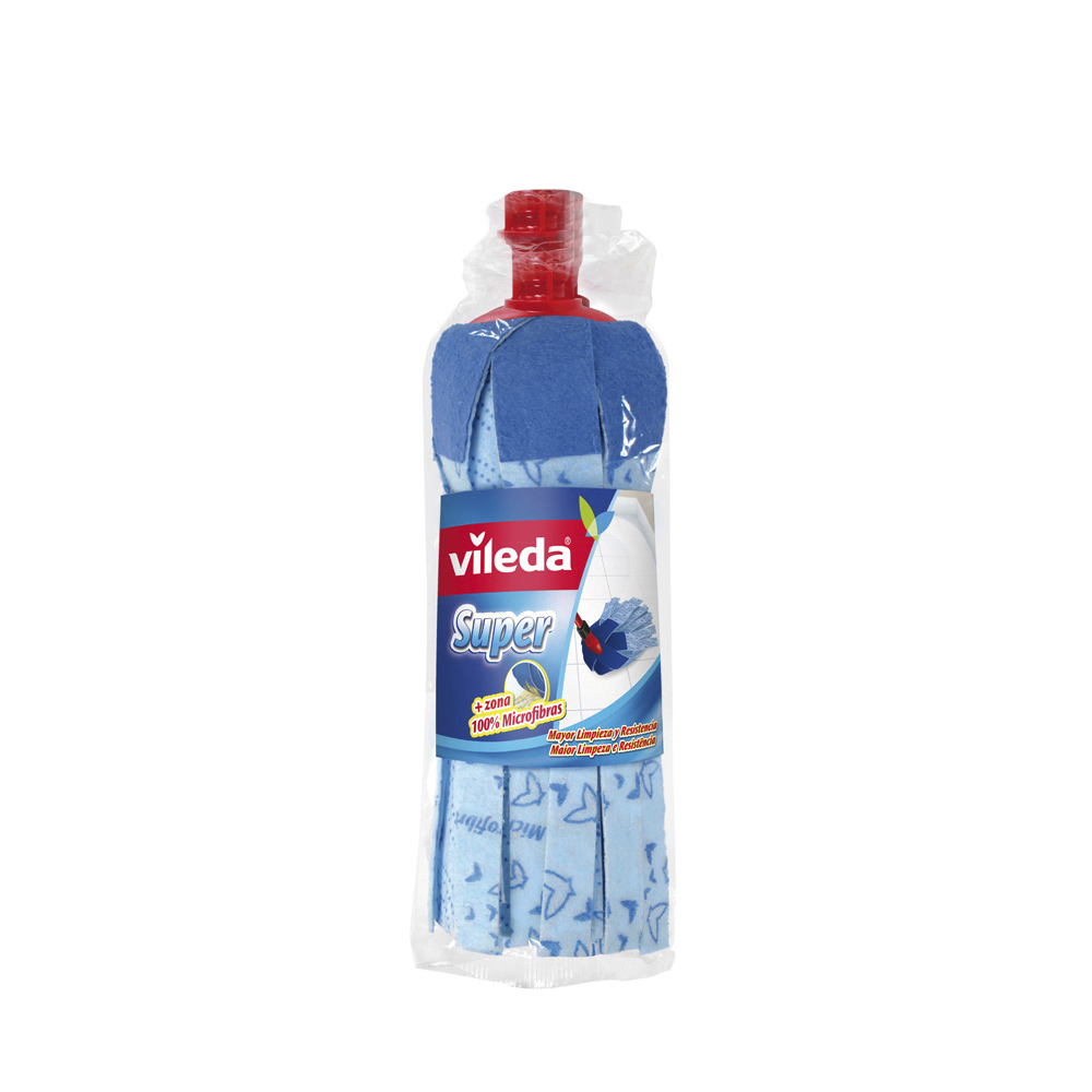 Esfregona super + 30% microfibras 143126 vileda