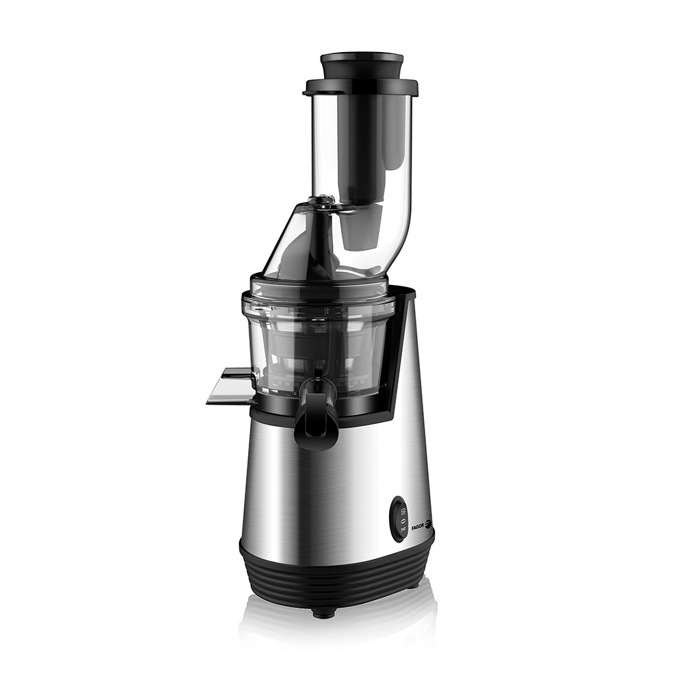 Liquidificador extrator de sumos lento 200w preto fagor 16 5x12x46cm