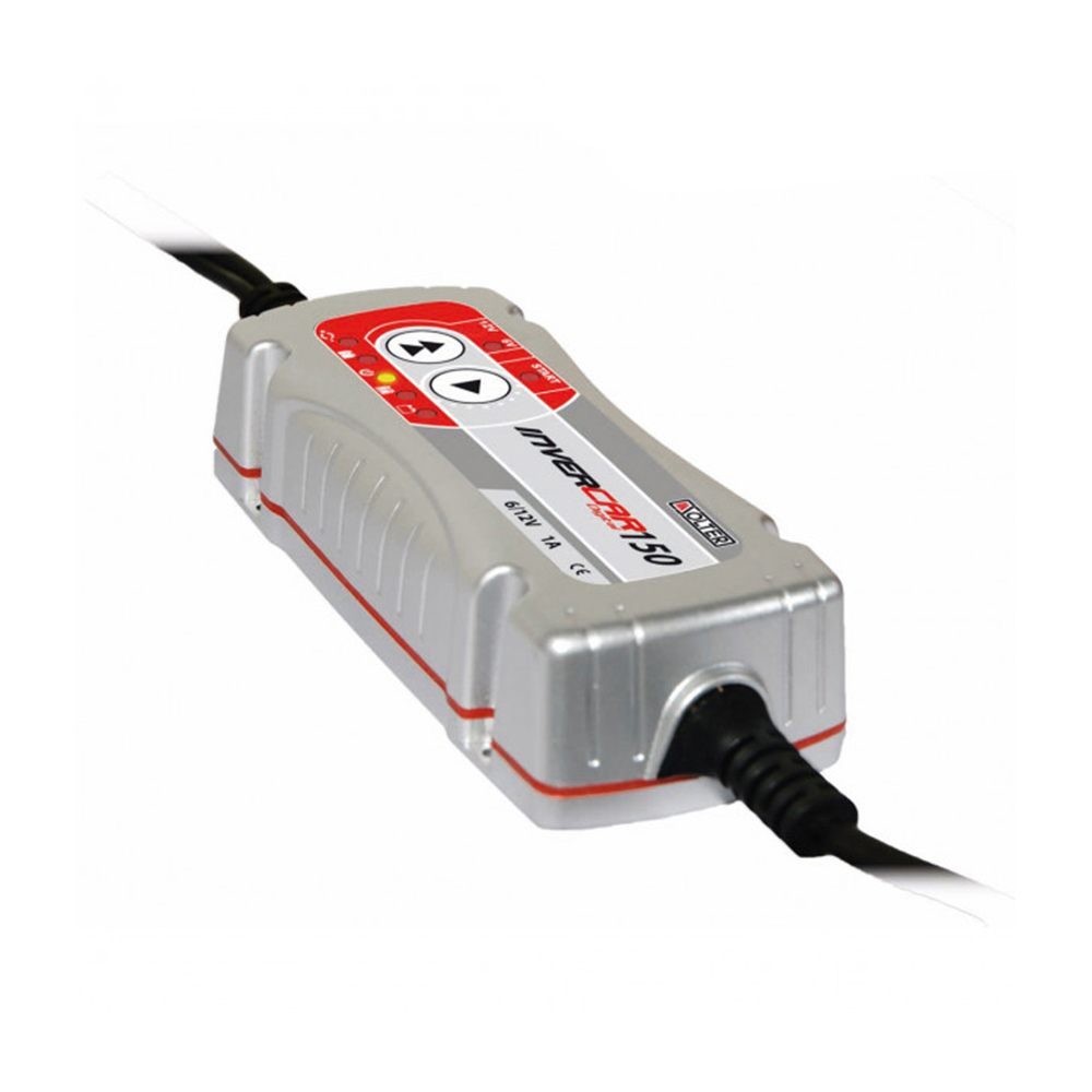 Carregador inteligente de baterias invercar 150 6/12v 1 a solter