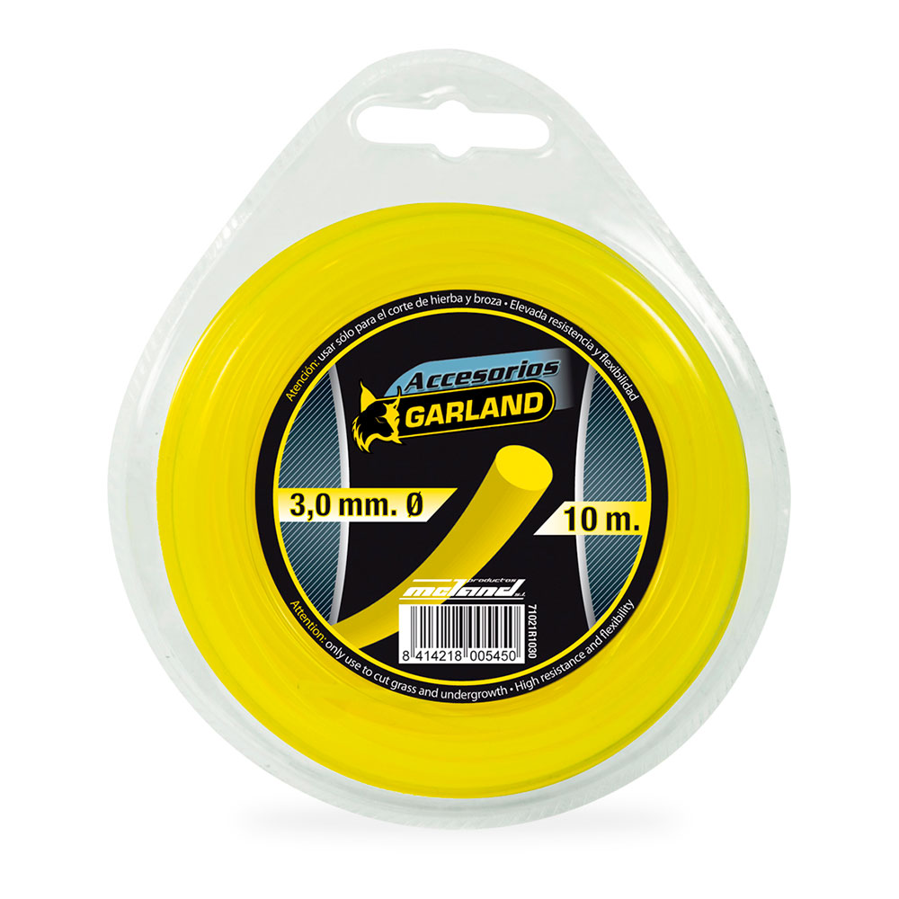 S.of. dispensador de fio para cortador de escovas 10m ø3 0mm redonda 71021r1030 garland