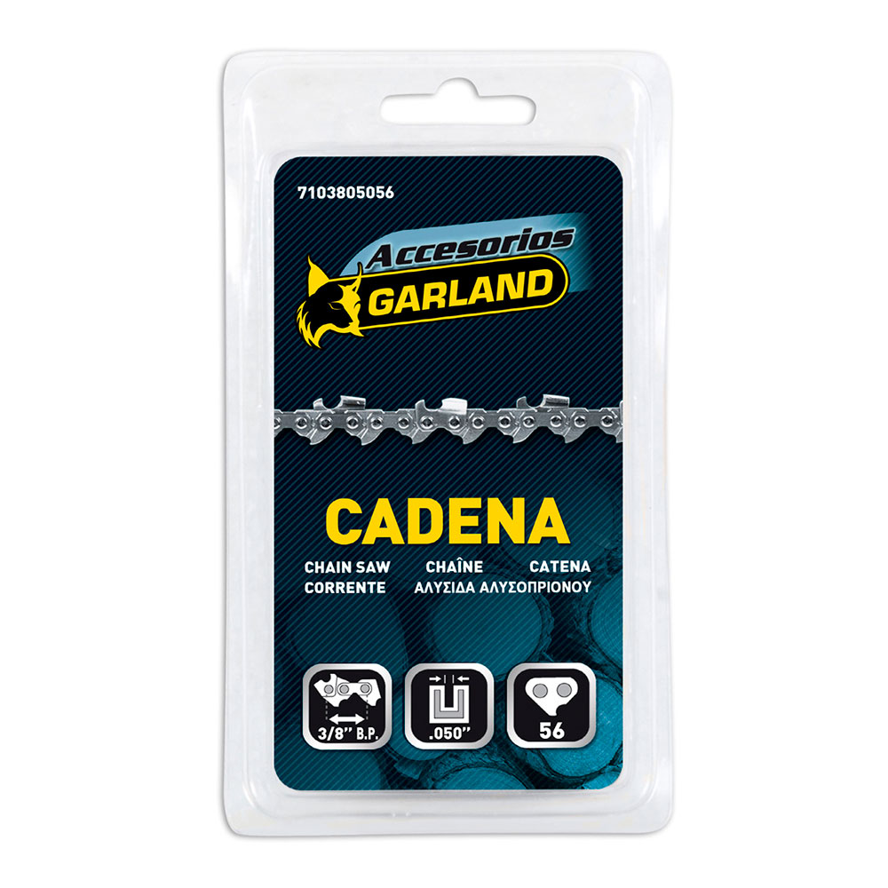 S.of. corrente motosserra 3/8 b.p 16  56 e 7103805056 garland