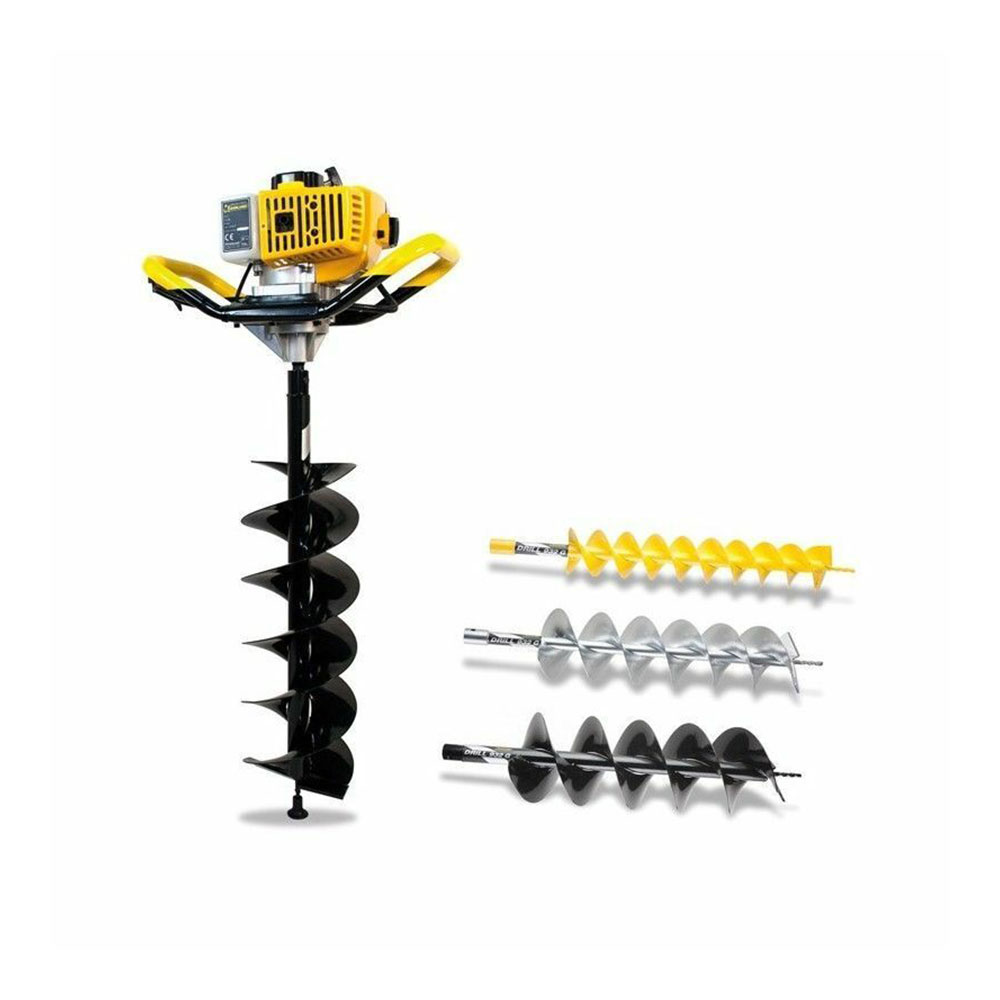 S.of. moto-perfuradora com motor a 2 tempos drill 932sg-v20. 49-0003 garland