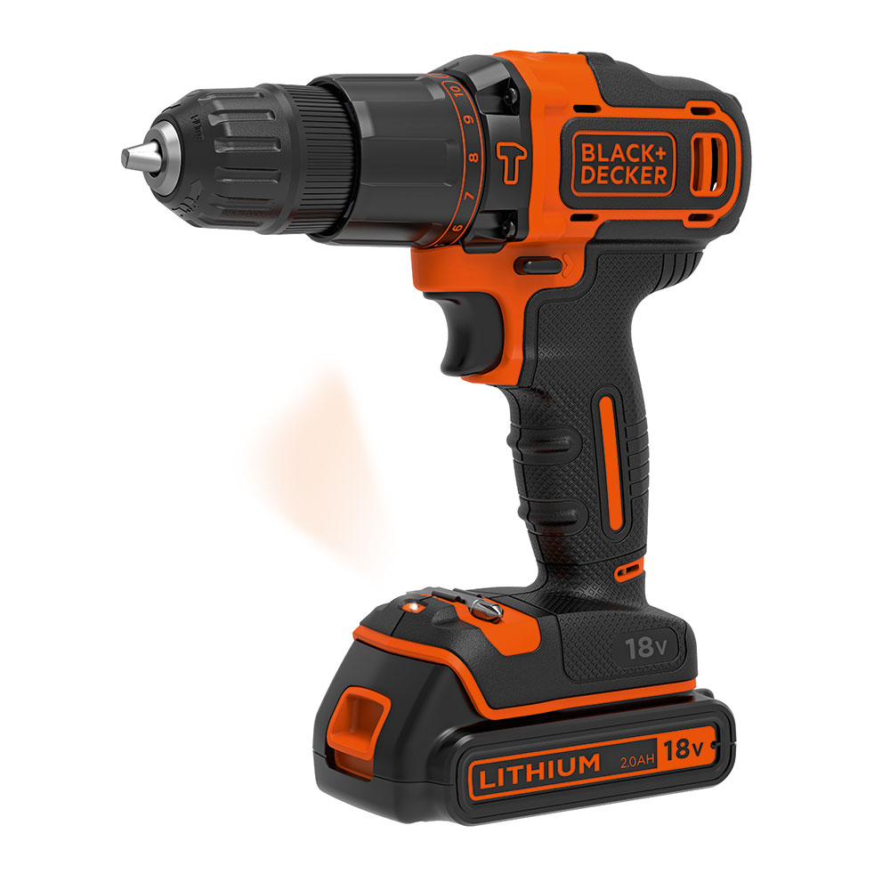 *s.of* berbequim percutor 18v bdchd18kb-qw black+decker