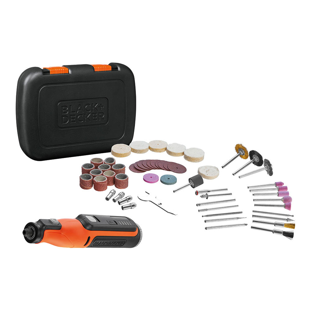 *s.of* multi-ferramenta rotativa 7 2v bcrt8ik-xj black+decker