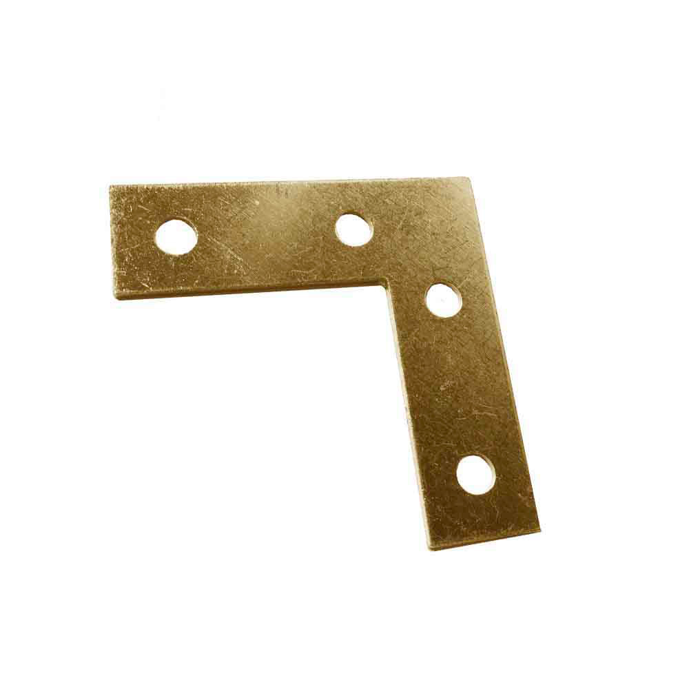 Esquadro plano aço inox 120x17x1 2mm