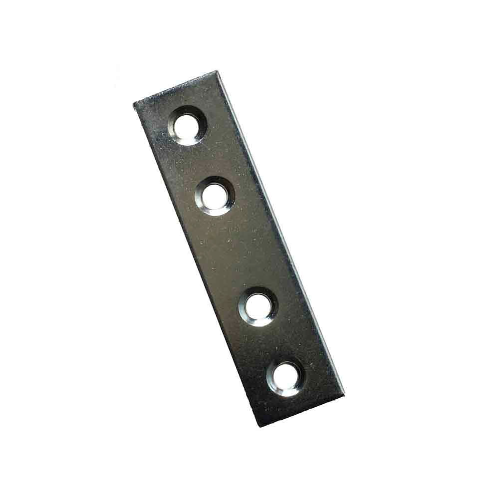 Placa de uniao zincada 80x19x2mm