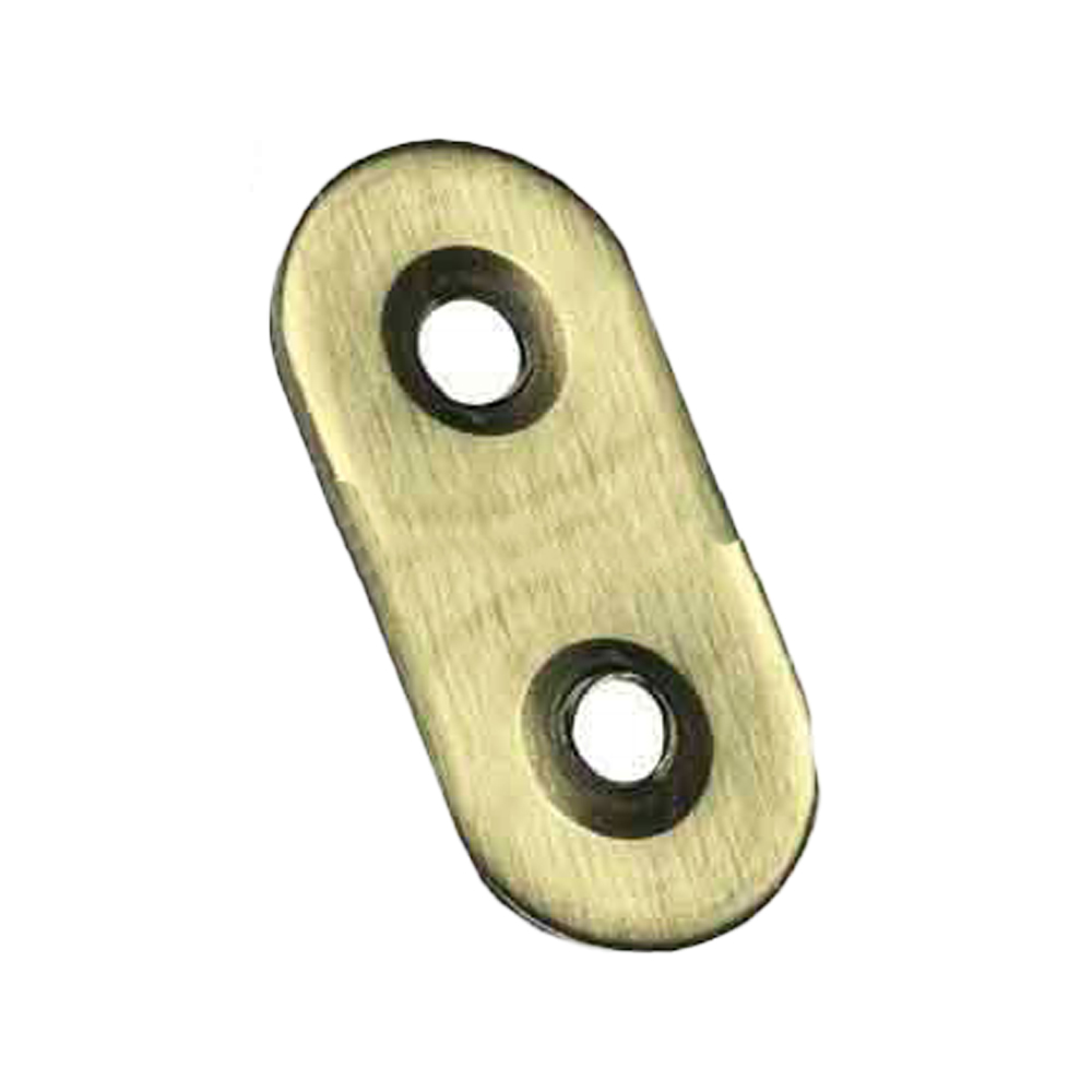 Placa de uniao aço inox 40x16x1 5mm