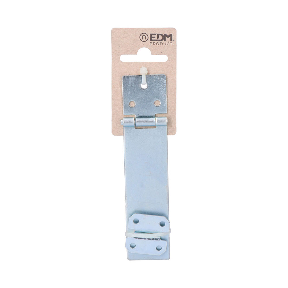 Suporte de cadeado de zinco de 100 mm em cartão de suspensão edm