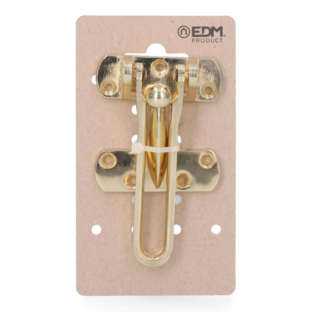 Pack 1un fecho de segurança zamak latão edm