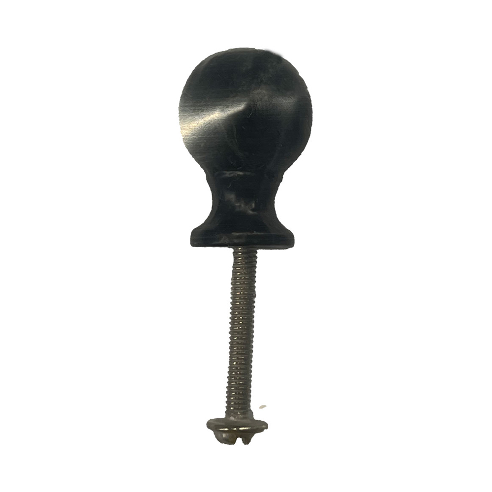 Puxador bola 18mm h° preto