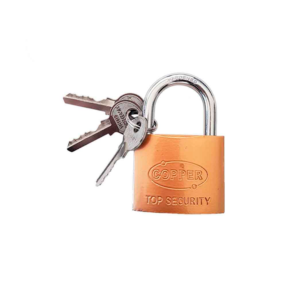 Cadeado 40mm 3 chaves basic line edm