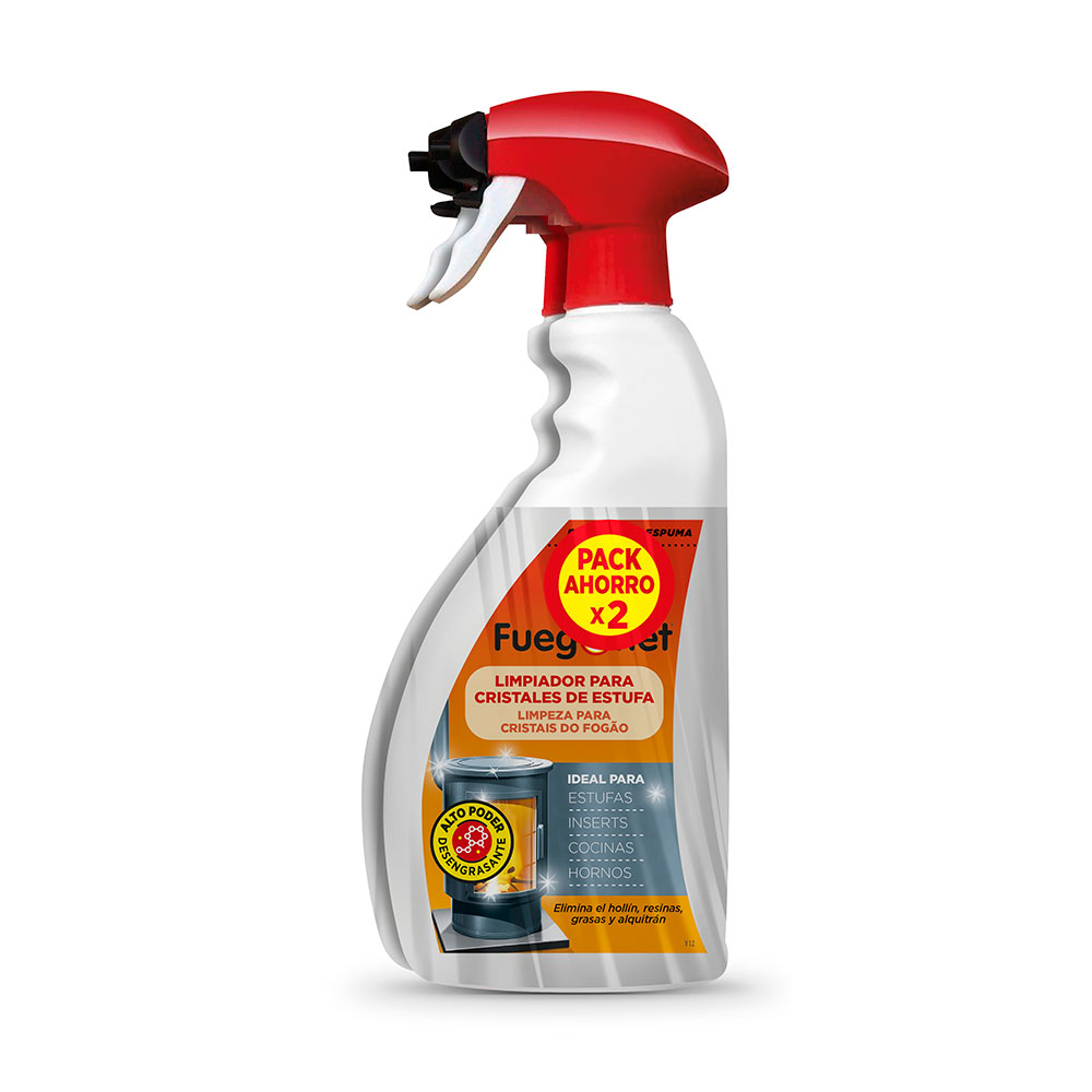 Produto de limpeza de lareiras fuegonet pack poupança 2uds 231431 massó