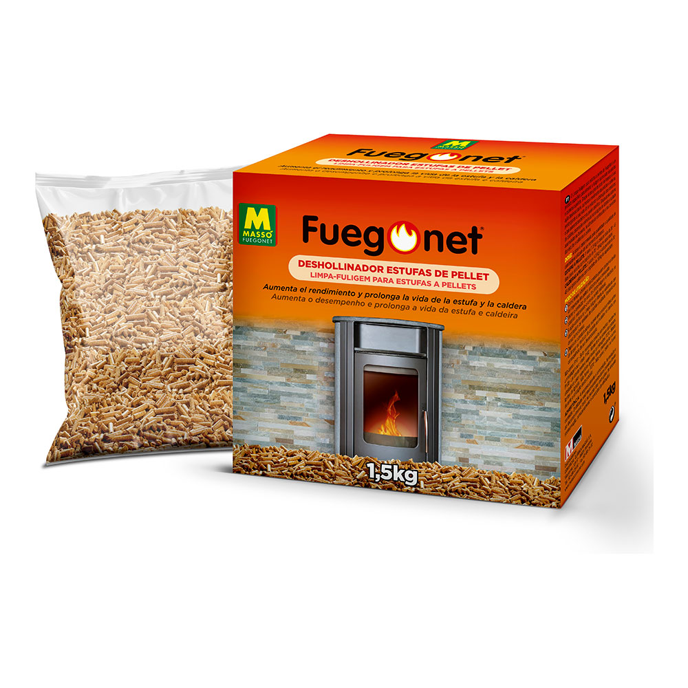 Limpa chamines pellets fuegonet 231296 masso