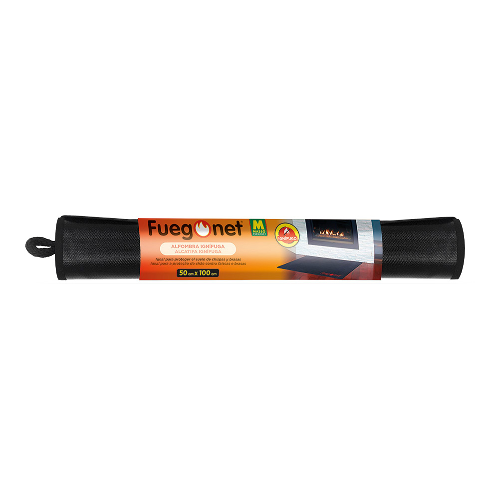 Tapete à prova de fogo 50x100cm fuegonet 231437r massó