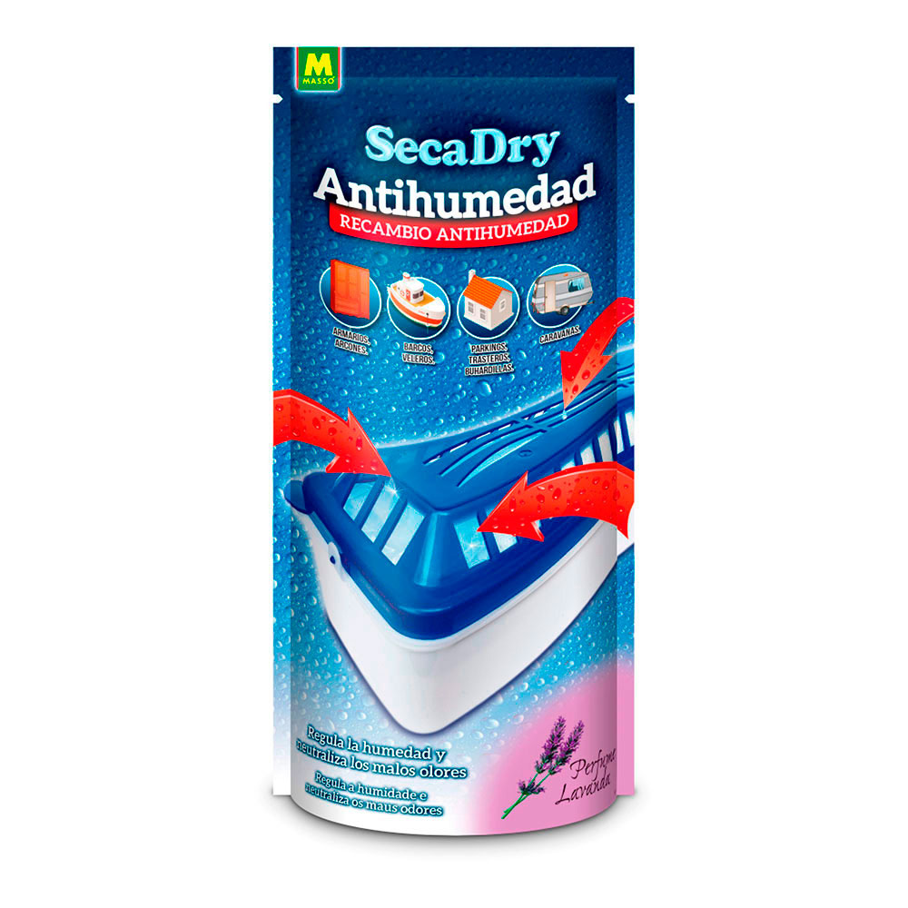 Secadry anti-humidade sobresselente 500g. 231648 massó