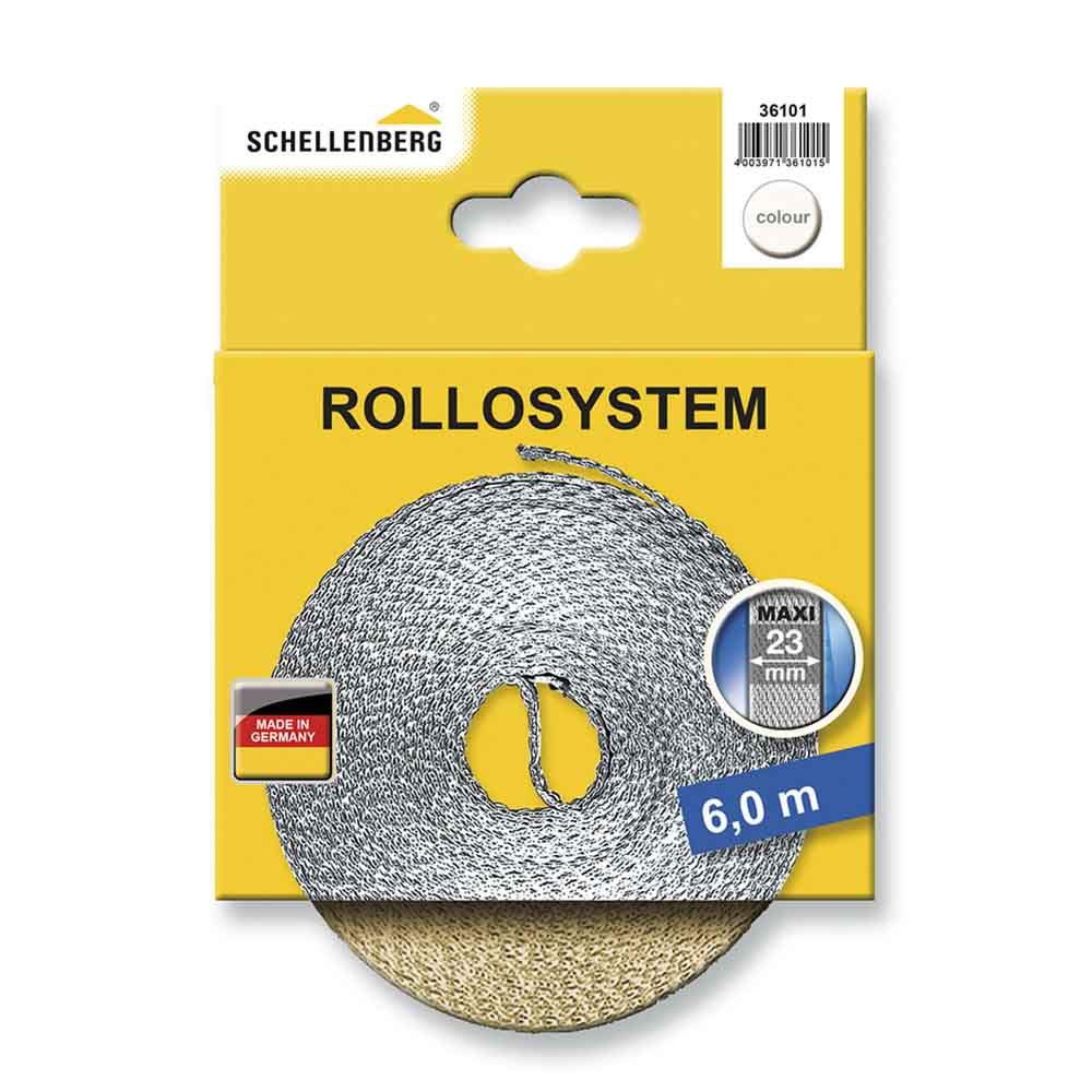 Fita para persianas 23mmx6mts bege
