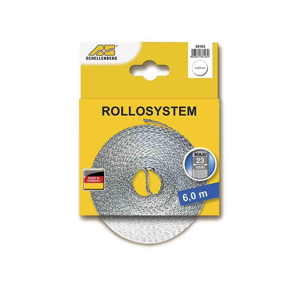 Fita para persianas 23mmx6mts branca