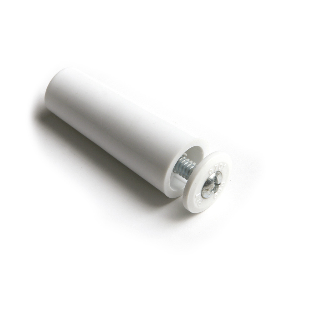 Topo 9181 60mm branco 2unid (blister) cambesa