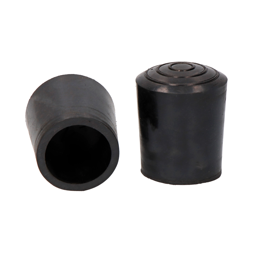 Topo sistema para andador preto sem anilha ø25mm