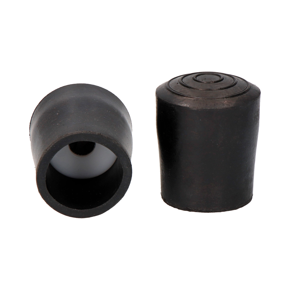 Topo sistema para andador preto sem anilha ø25mm