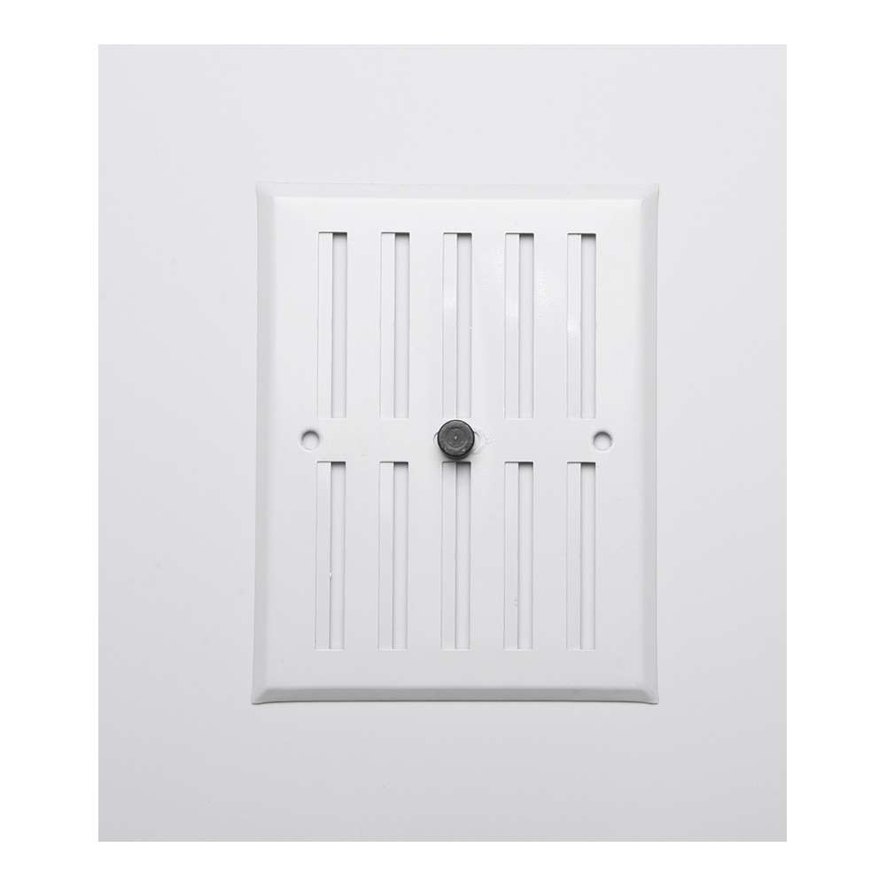 Grelha regulável aluminio 0.8 branco 130x170mm