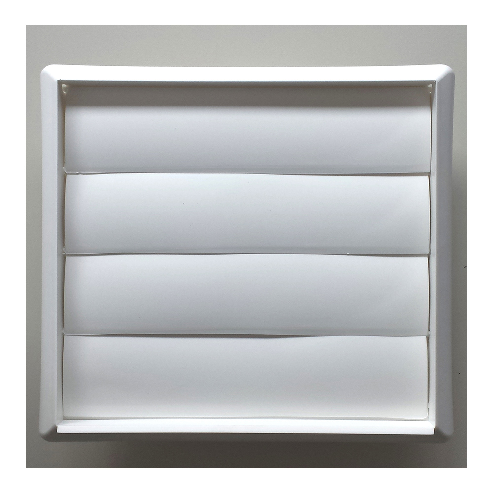 Grelha pvc encastravel tubo ø120mm o 16 5x18 5cm com laminas movéis (g)