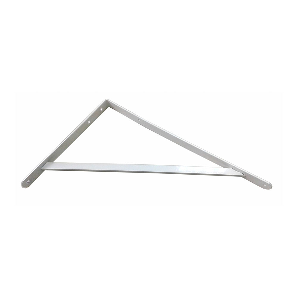 Esquadro de aço branco fortex 33x50cm