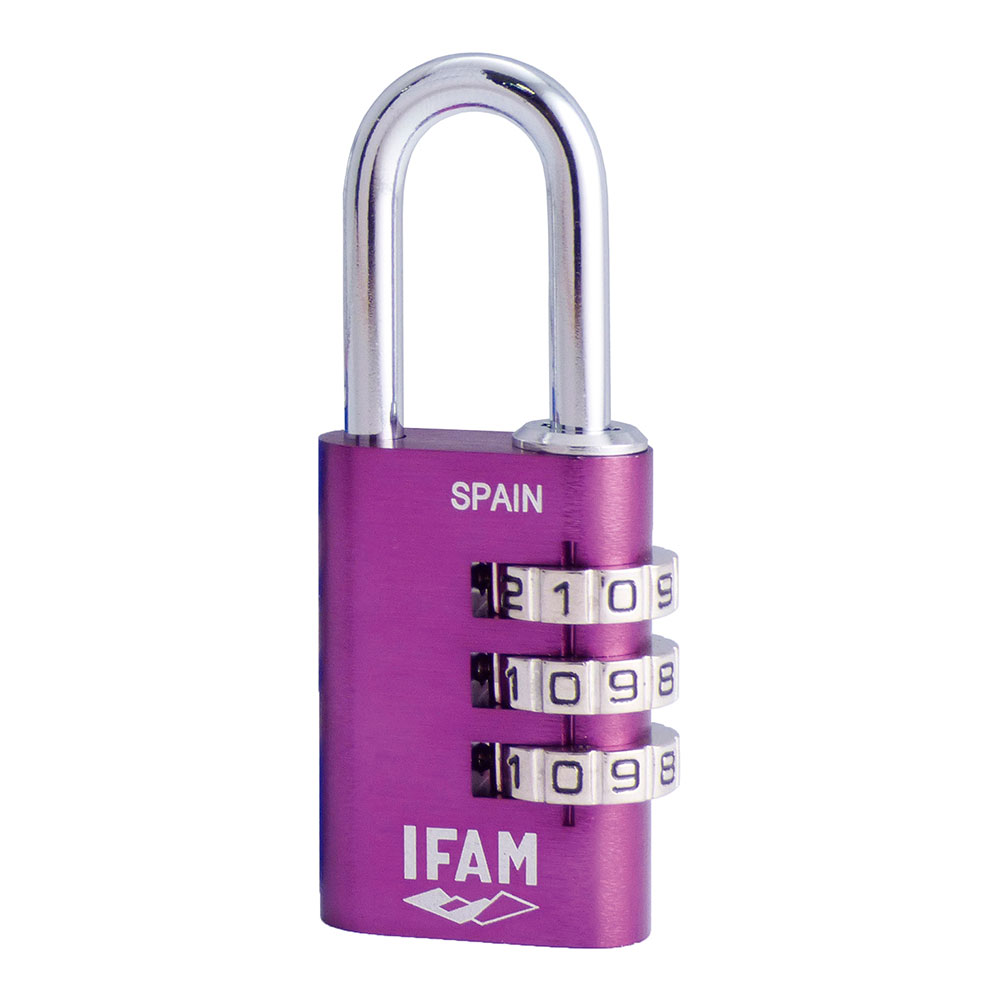 Cadeado col combi30 violeta ifam